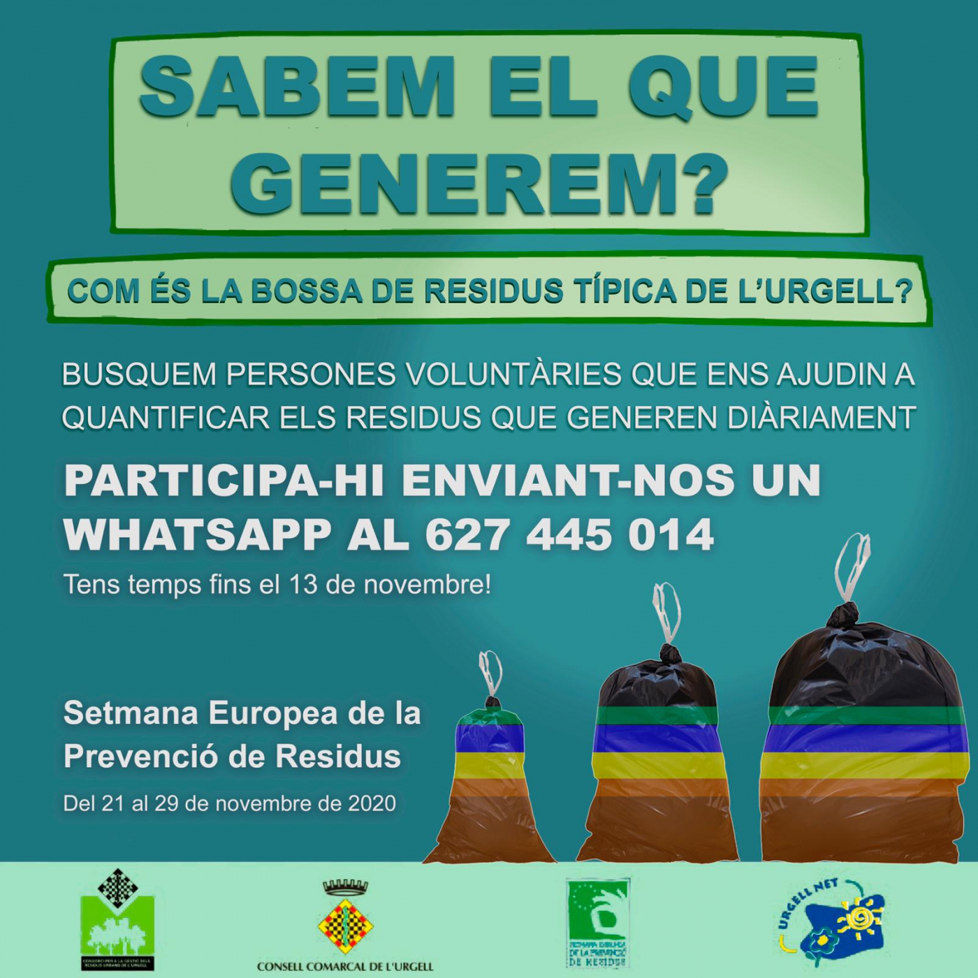 Campanya de prevenció de residus SABEM EL QUE GENEREM?