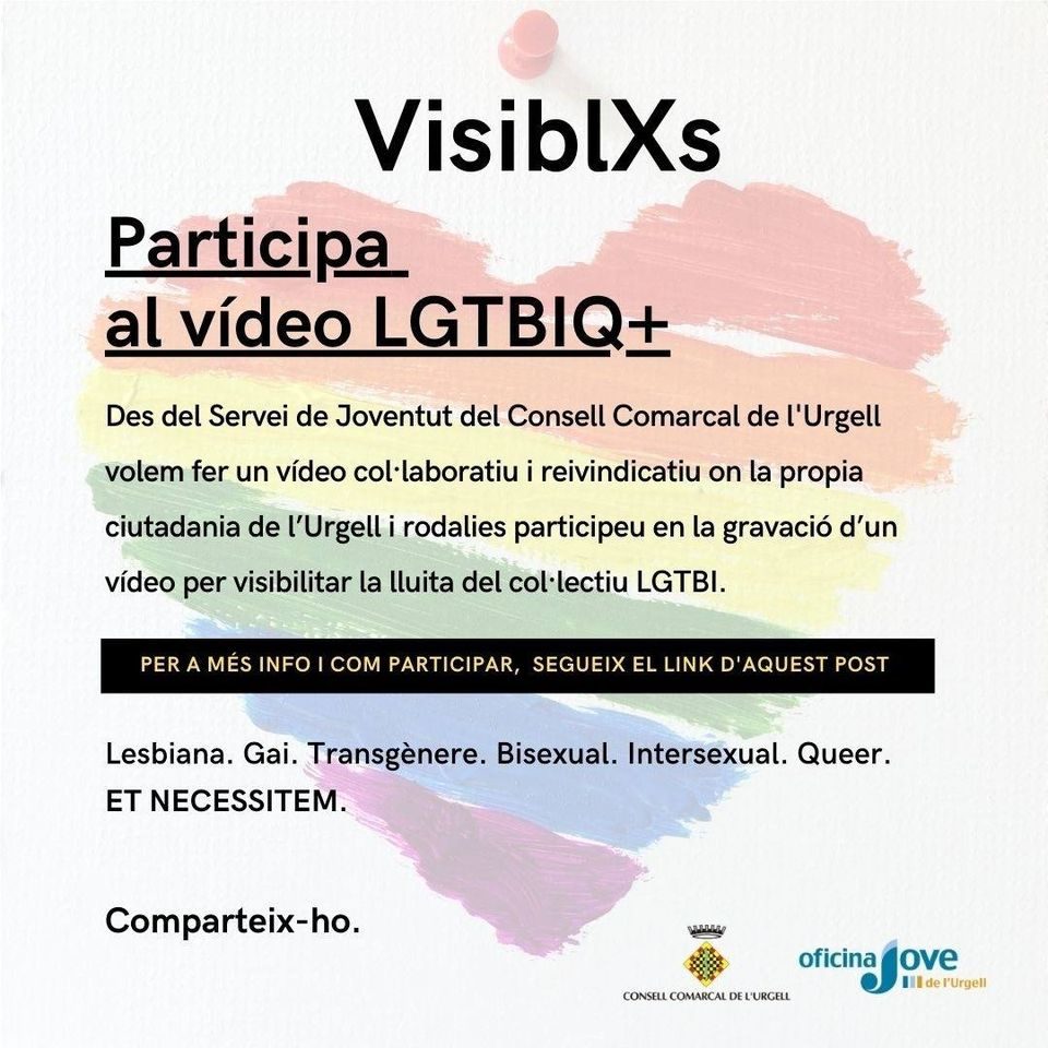 Iniciem la campanya Visiblxs