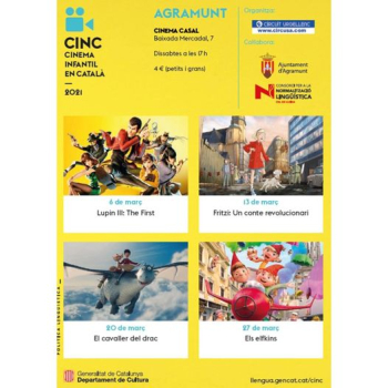 Torna el CINC, Cinema Infantil en Català
