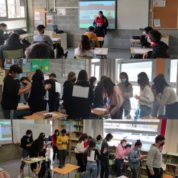 Tallers d'ocupació a l'alumnat de 4t d'ESO a l'Institut Lo Pla d'Urgell de Bellpuig