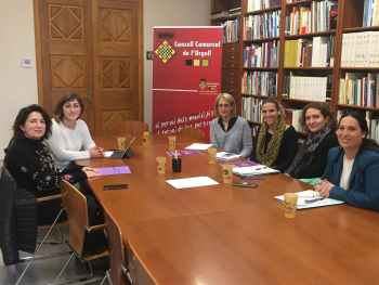 REUNIÓ AMB LA DIPUTADA PROVINCIAL DE L’ÀREA D’IGUALTAT, AL CONSELL COMARCAL