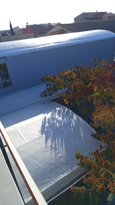 Renovació de les cobertes de l’edifici de serveis municipals de Bell-lloc d’Urgell