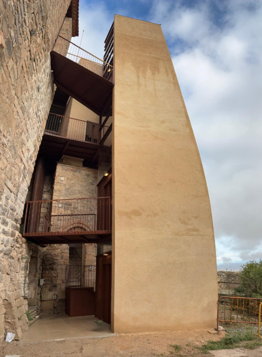 Millora de l’accessibilitat al Castell de Verdú