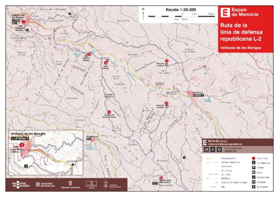 Mapa de la Ruta L2 (CA / ES / FR / EN)