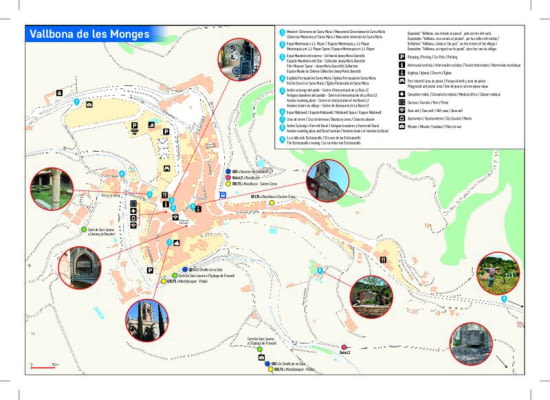 Mapa dels nuclis de municipi (CA / ES / FR / EN)