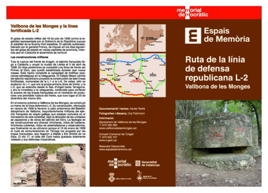Ruta L2- Línia de Defensa Republicana (CA / ES / FR / EN)