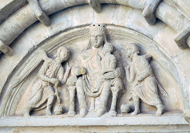 Portal romànic de l'església