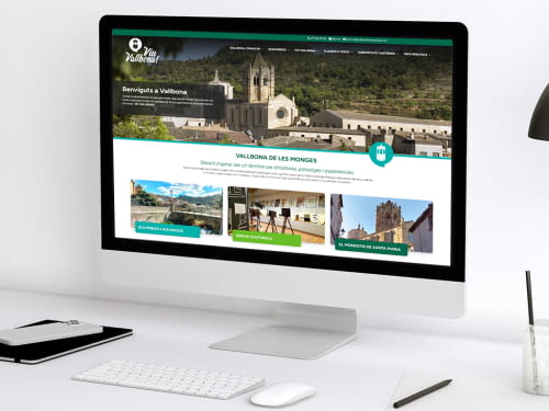 Vallbona de les Monges estrena una nova pàgina web per millorar l'experiència dels visitants