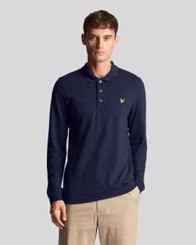 LYLE & SCOTT jersey polo hombre manga larga