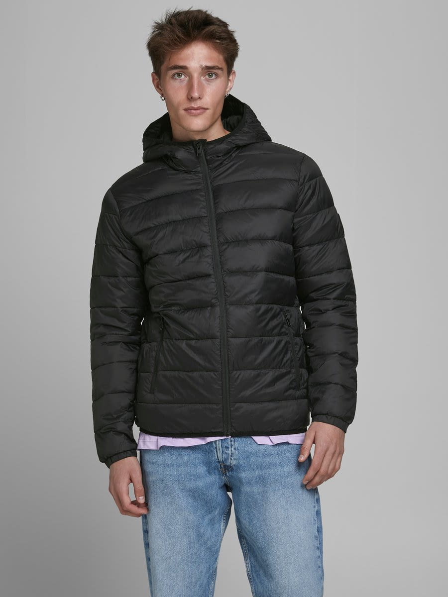 Jersey Capucha Hombre JACK & JONES Chaqueta Con Capucha Para Hombre, Color Liso Chaqueta De Hombre Jack Jones