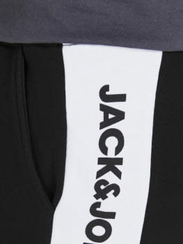 JACK & JONES pantalón corto de chandal JPST LOGO BLOCKING - 2