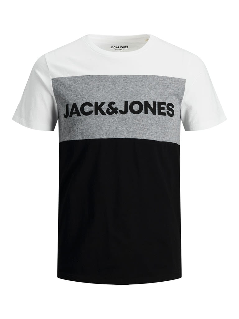 JACK & JONES camiseta manga corta JJELOGO BLOCKING