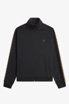 FRED PERRY sudadera abierta CONTRAST TAPE TRACK - 4