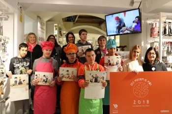 Culinarium i l'Associació Alba presenten el calendari solidari "Ens mengem el món"