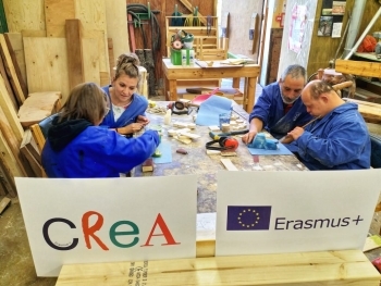 Quatre persones del Grup Alba són a Islàndia per conèixer un projecte de fusteria d'una entitat social, gràcies al programa europeu CREA
