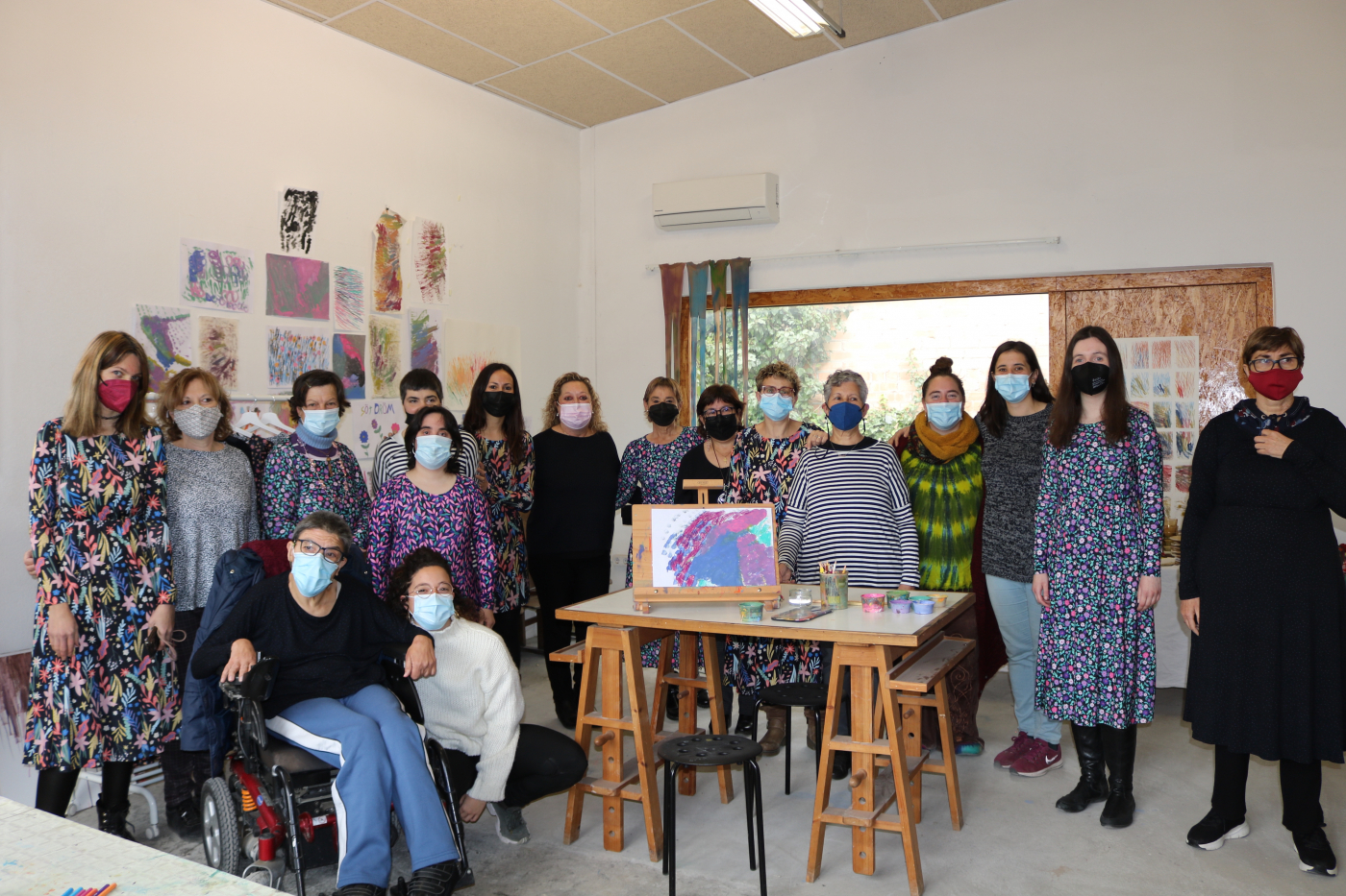 El Centre d'Art Singular de Guissona gestionat pel Grup Alba reuneix a diferents dones artistes per reivindicar la seva visibilització en el món de l'art coincidint amb la setmana del 8 de març.
