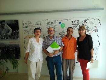 Alba renova el conveni de jardineria amb l'Ajuntament de Vallbona de les Monges