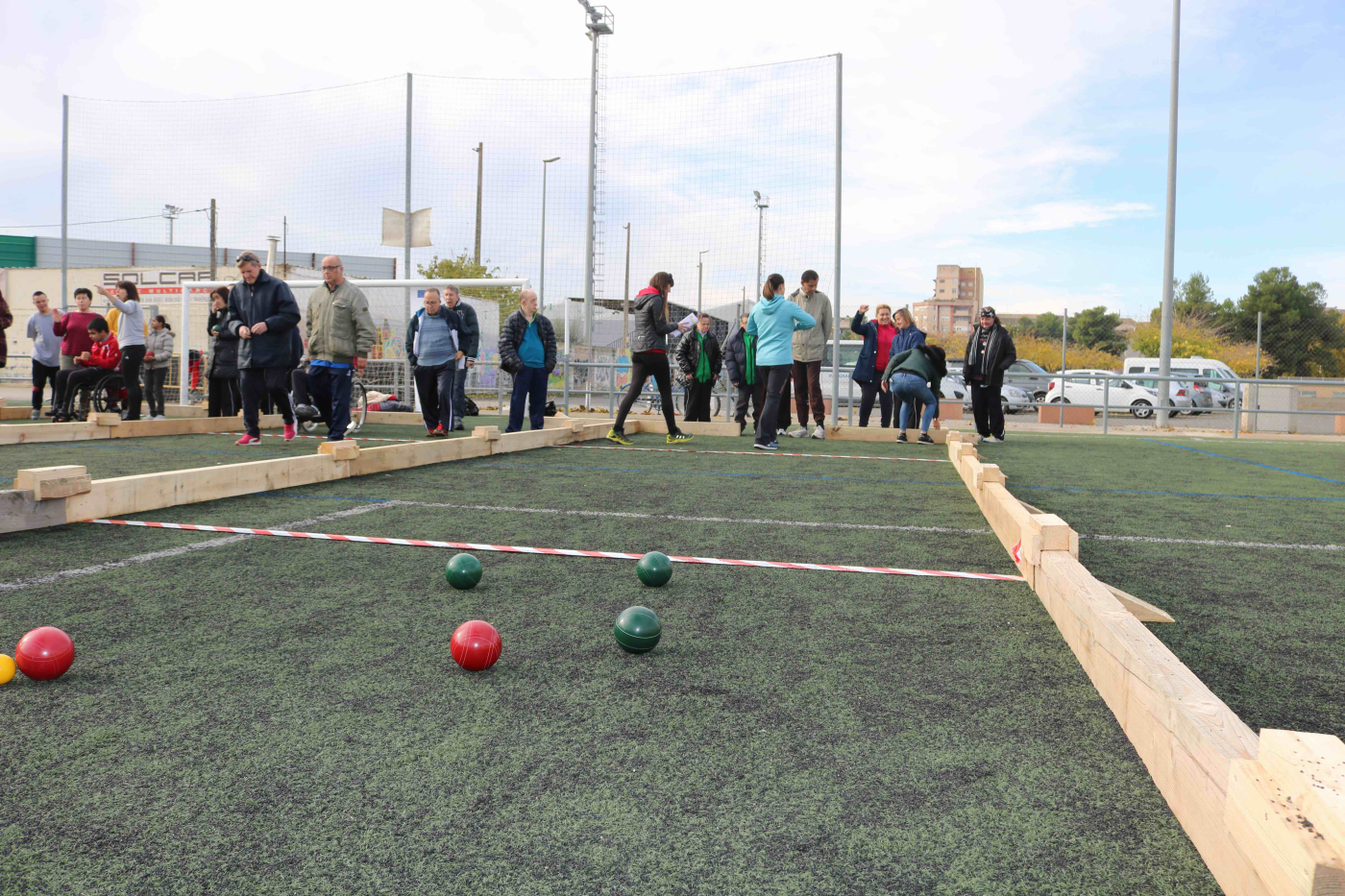 Organitzem el primer torneig provincial de Bocce a Tàrrega.