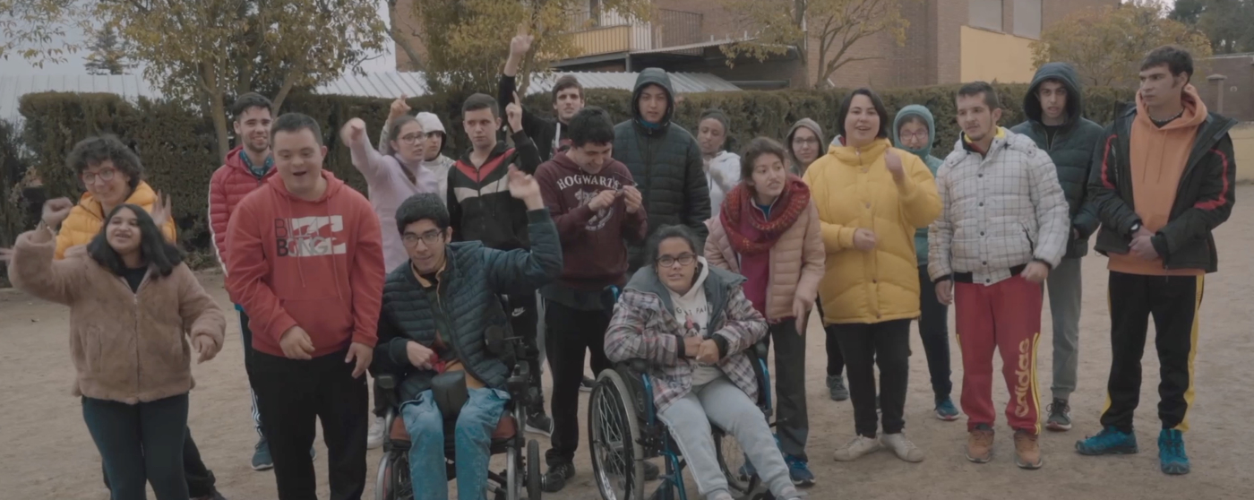 Els alumnes de l’Escola Alba reivindiquen la inclusió amb un videoclip a ritme de rap que s’estrena avui als Cinemes Majèstic de Tàrrega.