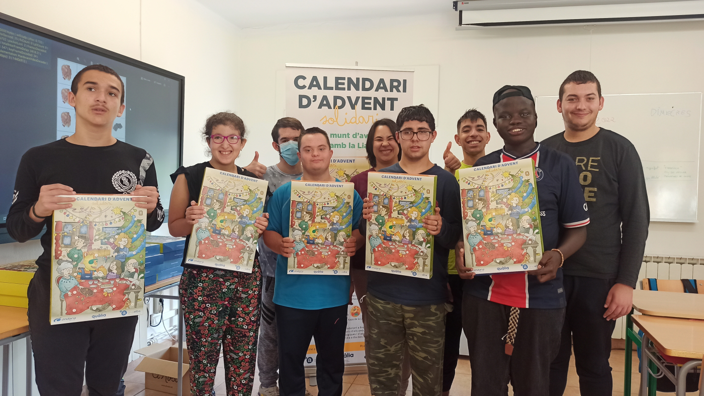 El Grup Alba presenta el nou Calendari d'Advent Solidari impulsat per la cooperativa Quàlia i l'AMPA de l’Escola Alba.