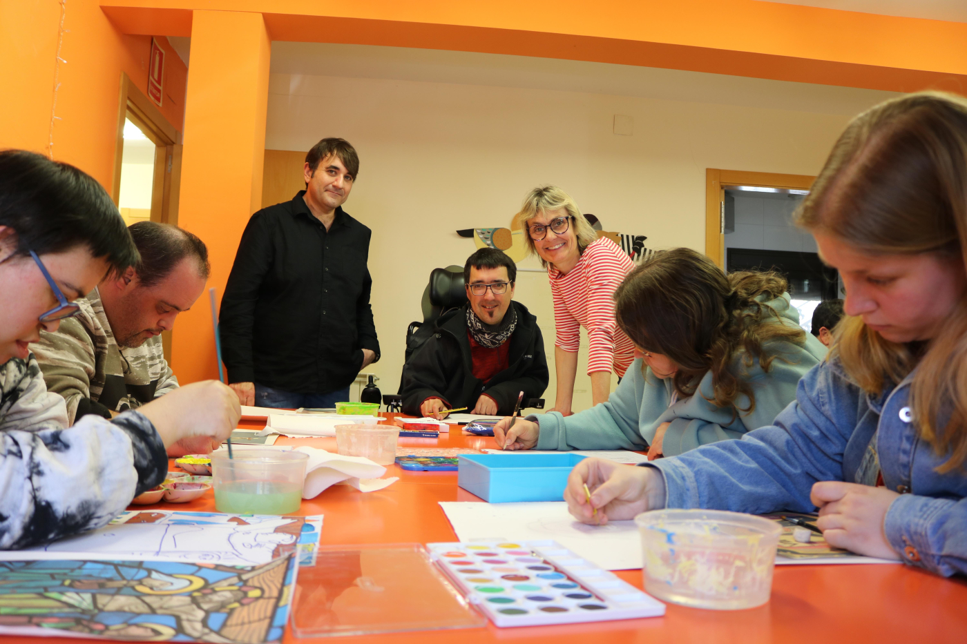 Els artistes de l’Associació Alba seran els responsables de crear el proper cartell de La Passió de Cervera 2025.