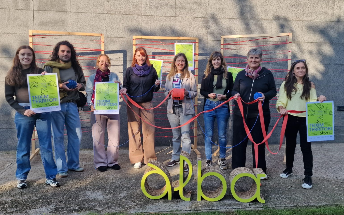 L’Associació Alba presenta la jornada “Teixim Territori” per afrontar col·lectivament els reptes socials del territori.