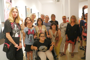 L’Espai Guinovart inaugura “A trenc d’Alba”, una exposició col·lectiva d’artistes de La Divergent, el projecte artístic de l’Associació Alba