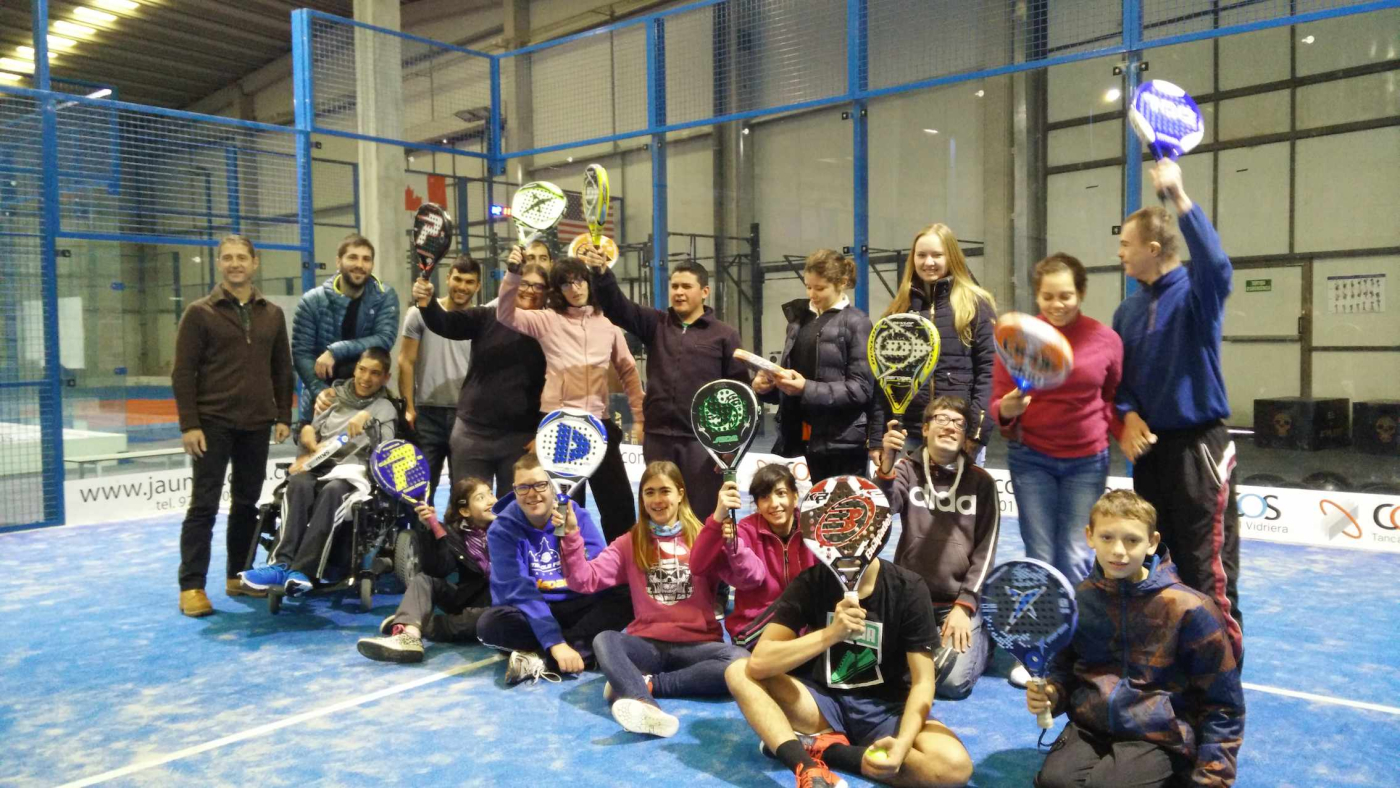 Conveni de col·laboració amb Pàdel Box - Gimnàs Tàrrega per fomentar l'esport inclusiu