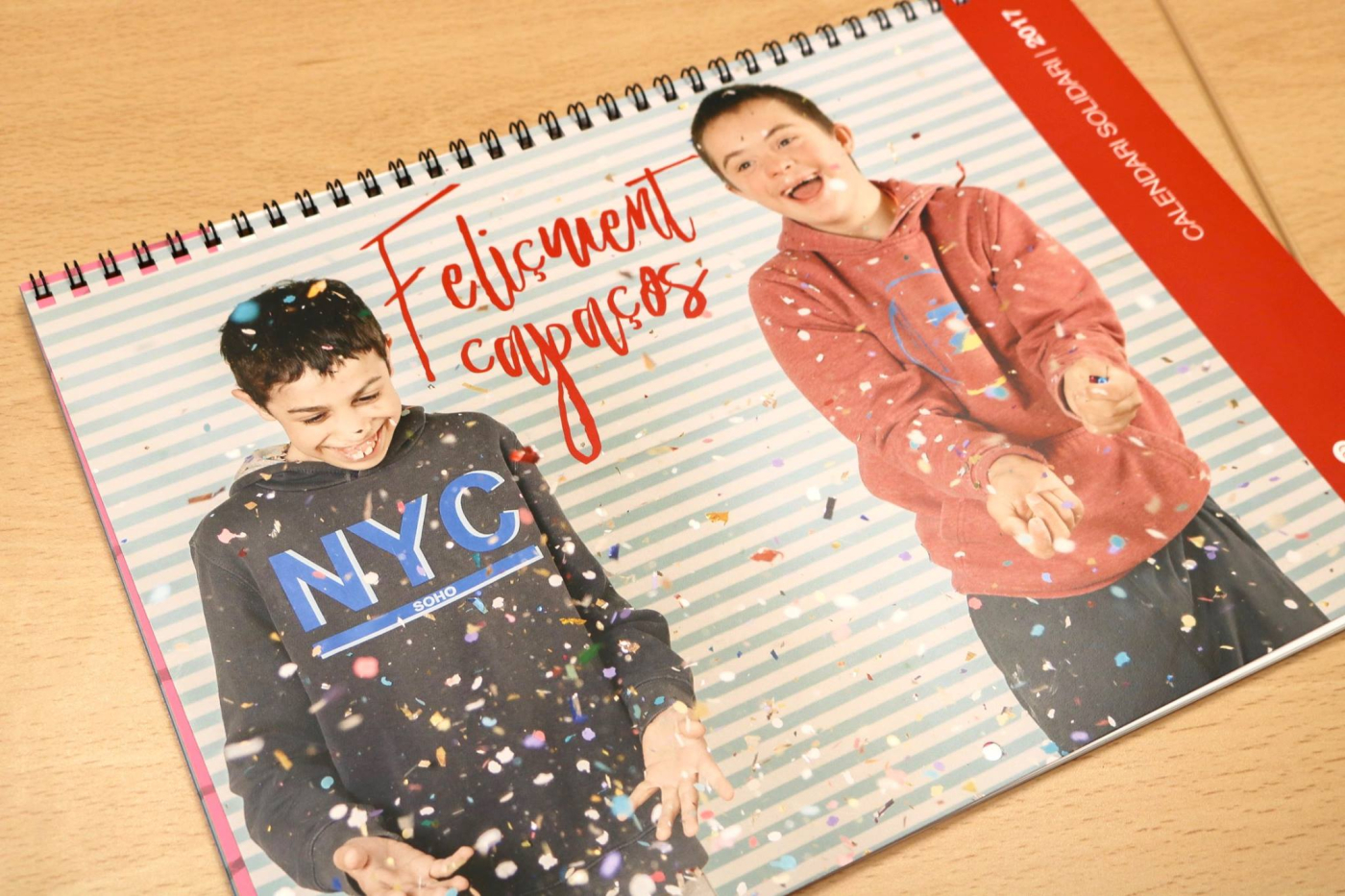 "Feliçment capaços" Nou calendari solidari d'Escola Alba
