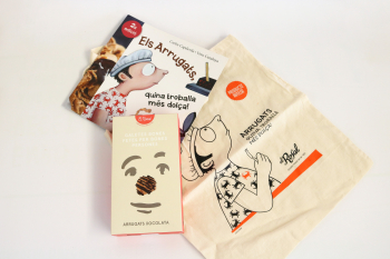 EL CONTE DELS ARRUGATS + PACK DE GALETES + BOSSA