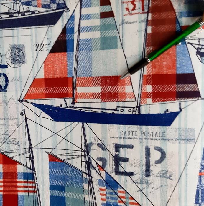 Tela Loneta Barcos 280 - 3