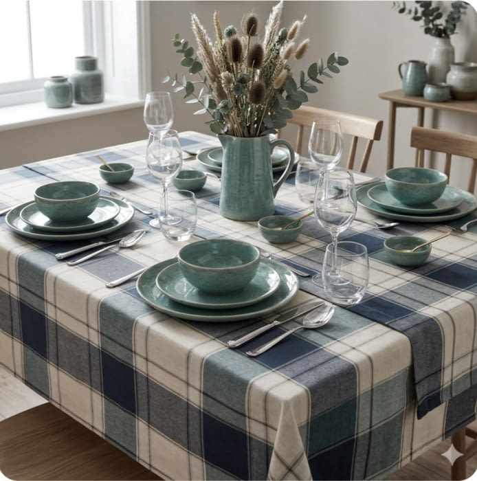 Tela Loneta cuadros 150 x 280 cm - 5