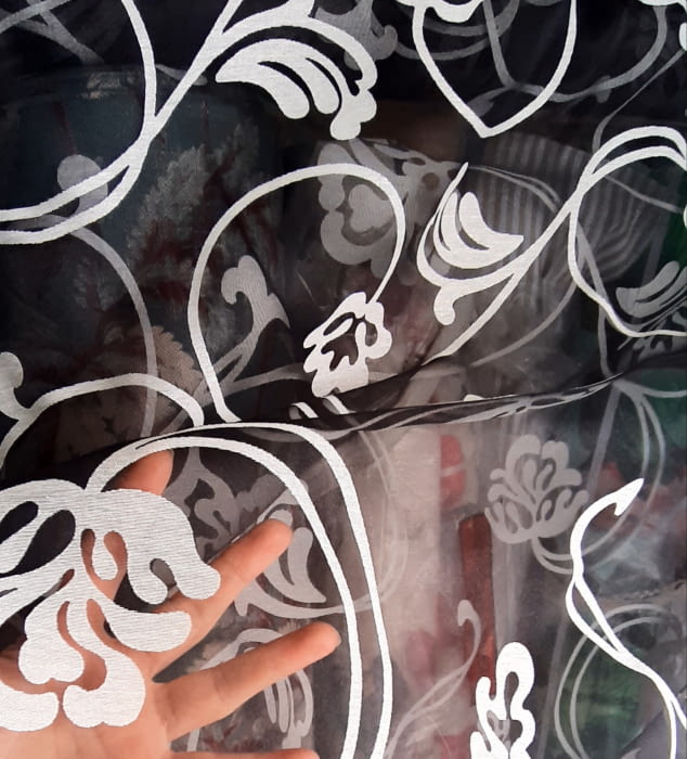 Tela visillo cristal Pansy - 1