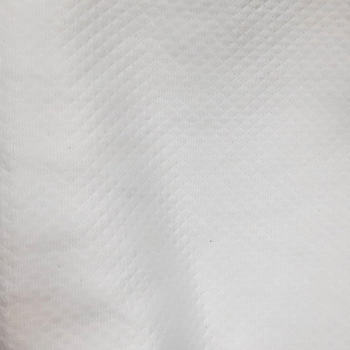 Tela Piqué rombito crudo - 5