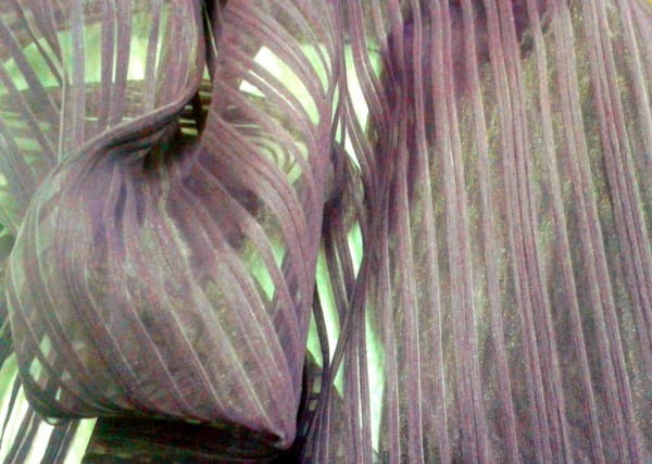 Tela visillo. Quedan 1,94 X 2,80 METROS = 27,83 € - 3