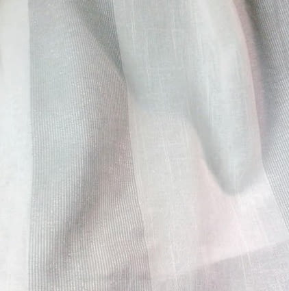Tela Visillo raya gris