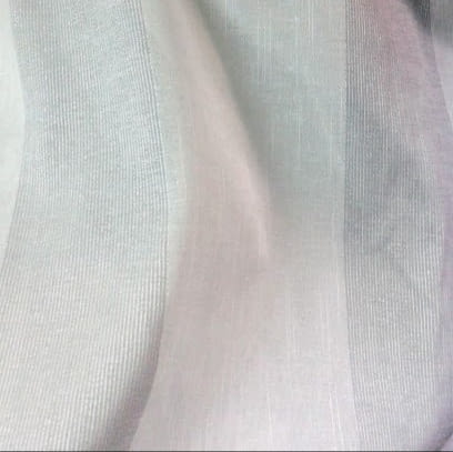 Tela Visillo raya gris - 1