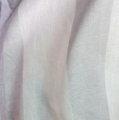 Tela Visillo raya gris - 2
