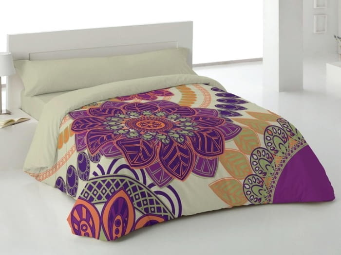 Funda nórdica mandalas cama 90