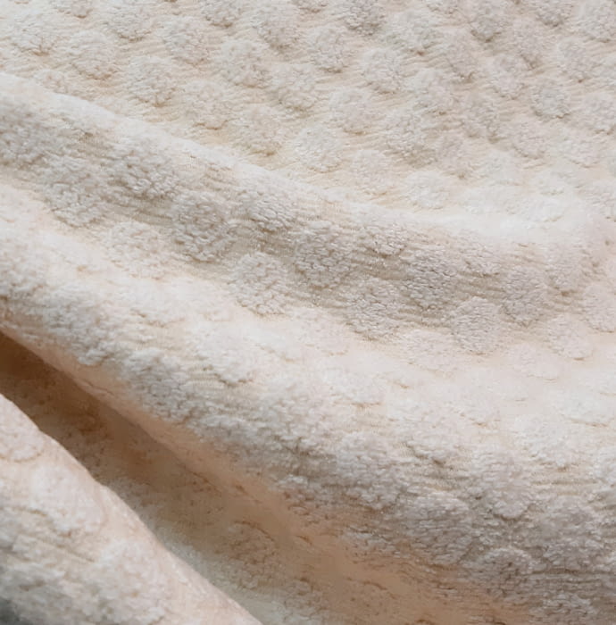 Tela Tapicería círculos beige - 2