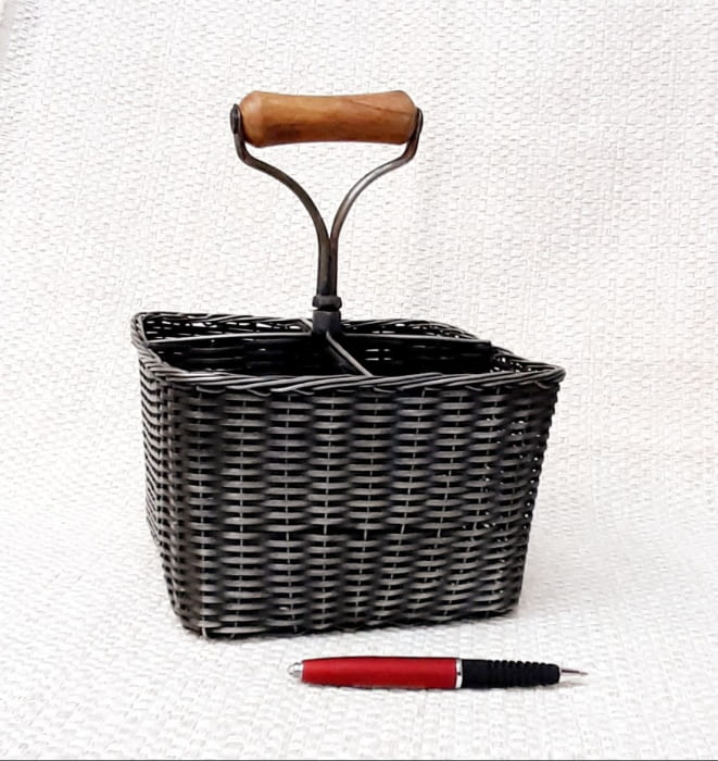 Cesta metal tejido - 4