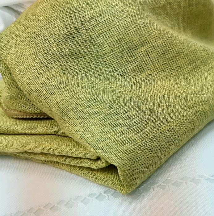Tela Visillo lino verde