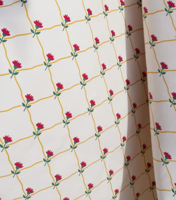 Tela Flores rombos 280 - 2