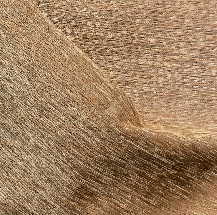 Tela Chenilla marrón 140