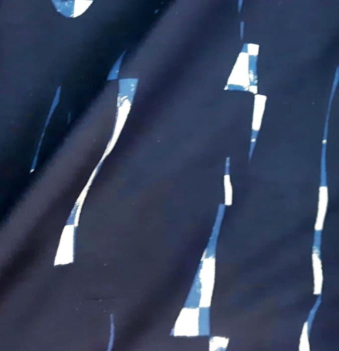 Tela Franela azul marino 150 - 3