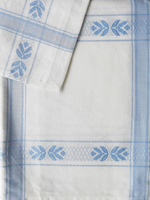 Mantelería azul 150 x 300 - 3