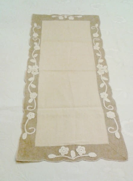 Camino de mesa Beige - 3