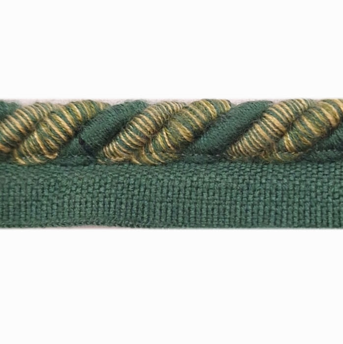 Cordón con pestaña verde y amarillo - 1