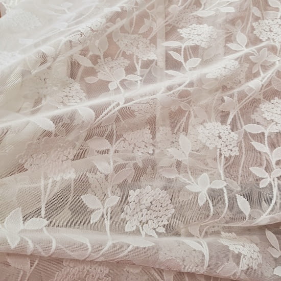 Malla de encaje moderno beige 1,65 x 2,80 m. - 3