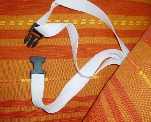 Salva sofás rayas naranja - 3